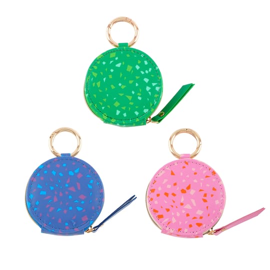 Assorted Spring Coin Purse with Ring by Celebrate It&#x2122;, 1pc.